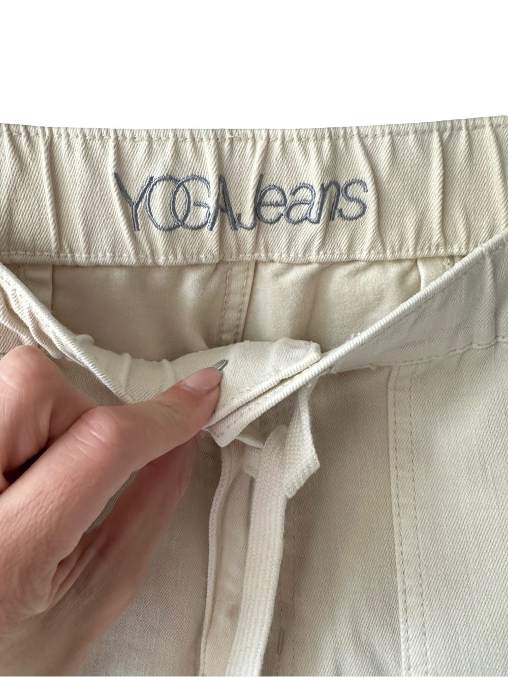 Off-White Drawstring Jogger Pants - Picture 6 of 10